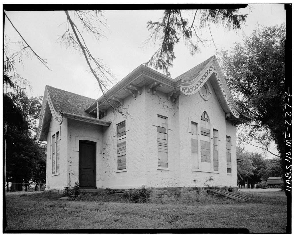 Capitol Hill School — north and east elevations