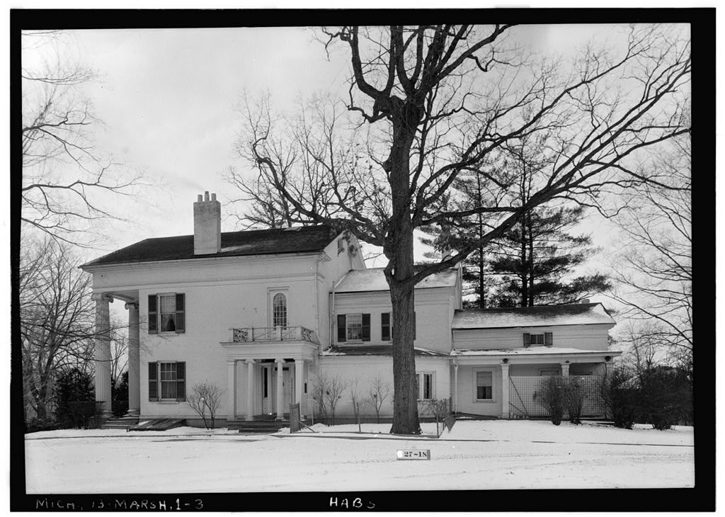 Harold C. Brooks House — east elevation